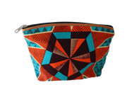 Handcrafted Kitenge Travel Cosmetic Bag