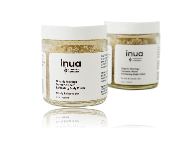 Organic Moringa Turmeric Neem Exfoliating Body Polish